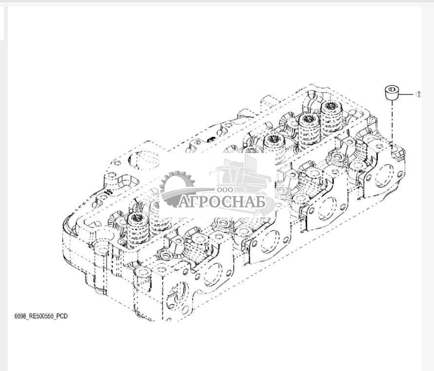 6698 Заглушка термодатчика 